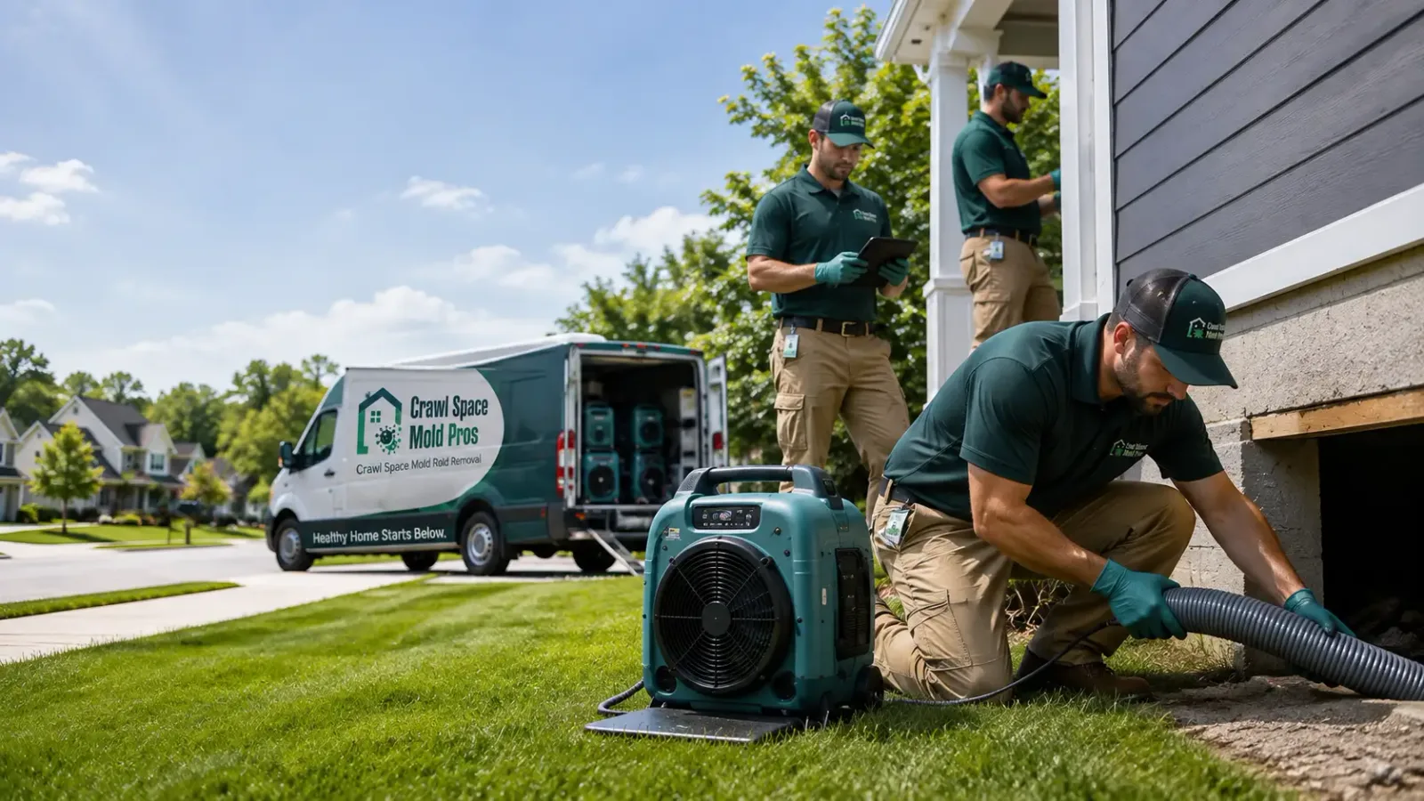 Crawl Space Mold Removal in Sevier, UT
